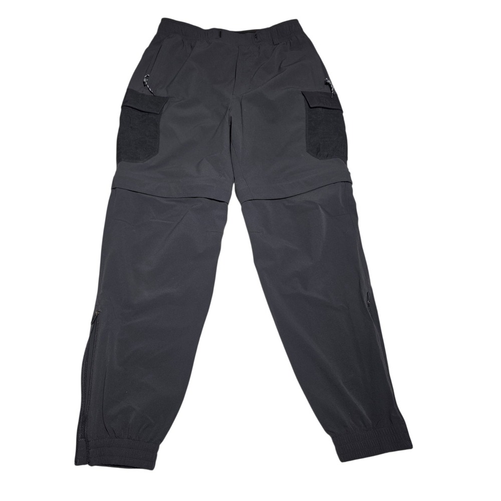 Lululemon Womens Small Black Cargo Utility Pants Zip Cuff Athletic Jogger BH - Picture 2 of 10